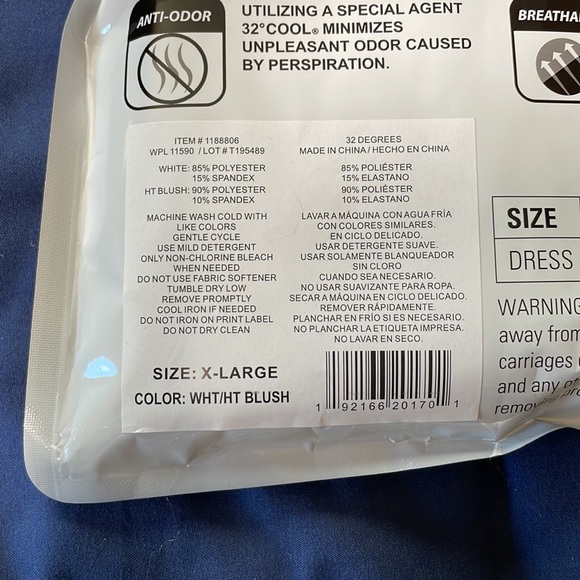 32 Degrees Cooling Shirts 2 Pack - Picture 3 of 6